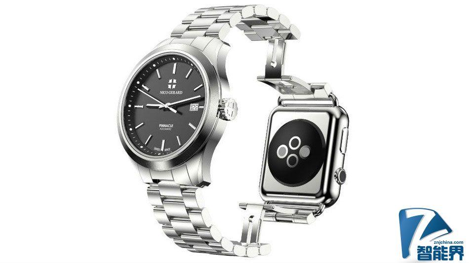 雖然不懂意義在哪，但有人做了款裝有 Apple Watch 的手表...