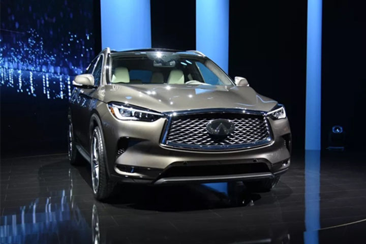 英菲尼迪QX50，豪華中型SUV全鋁一體車身