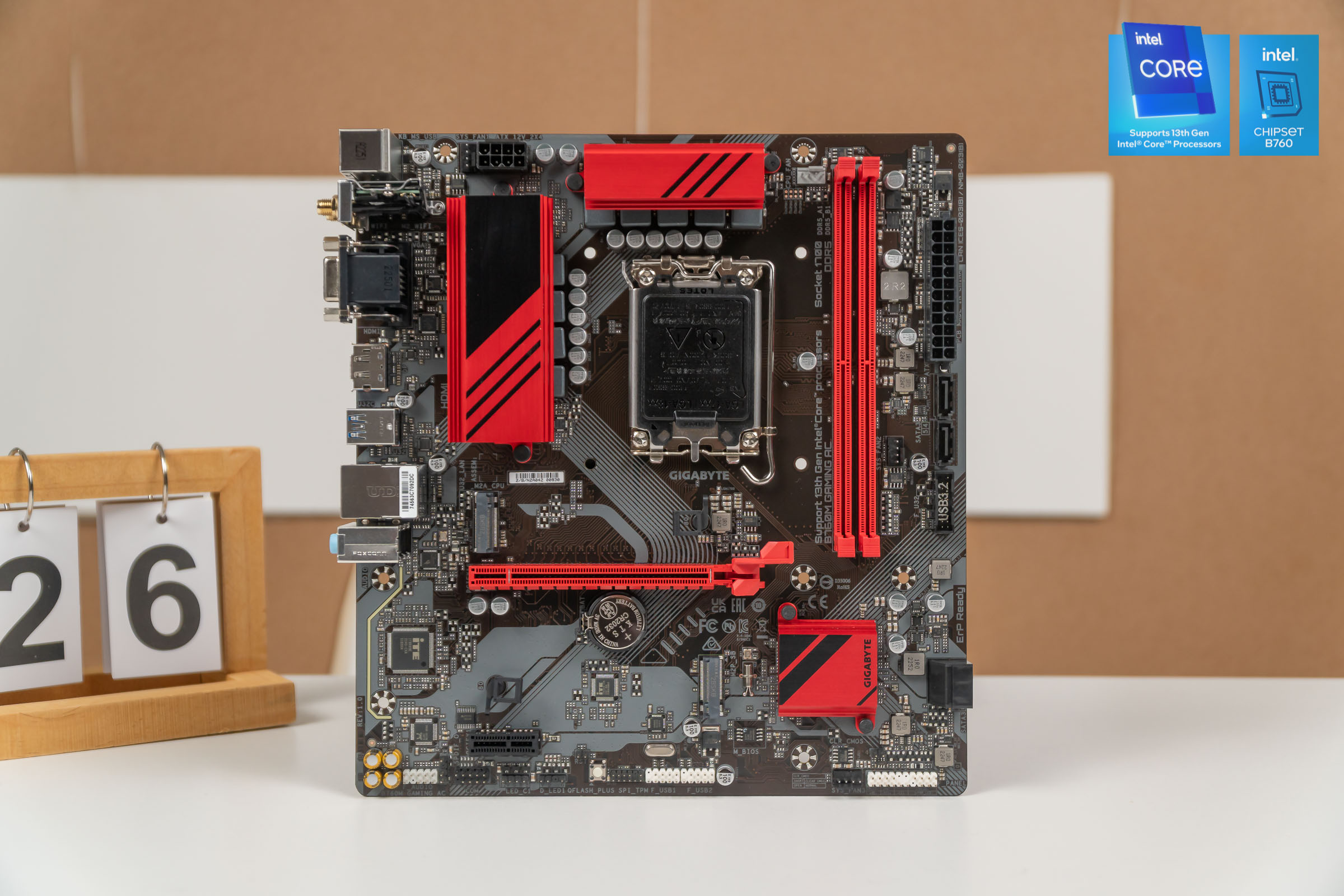 用料出色，體驗優秀的入門級B760M主板，技嘉魔鷹B760M GAMING AC主板 評測